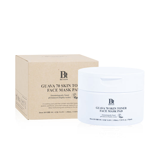 [benton] Guava 70 Skin Toner Face Mask Pad 210ml / 70pcs