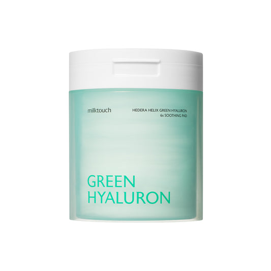 [milktouch] Hedera Helix Green Hyaluron 6sec Soothing Pad 60pcs