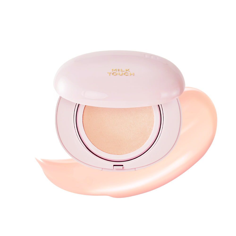 [milktouch] All-day Skin Fit Milky Glow Cushion 15g #19C Rosy Ivory