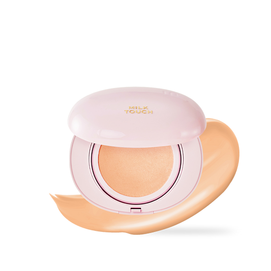 [milktouch] All-day Skin Fit Milky Glow Cushion #23N Medium Beige 15g