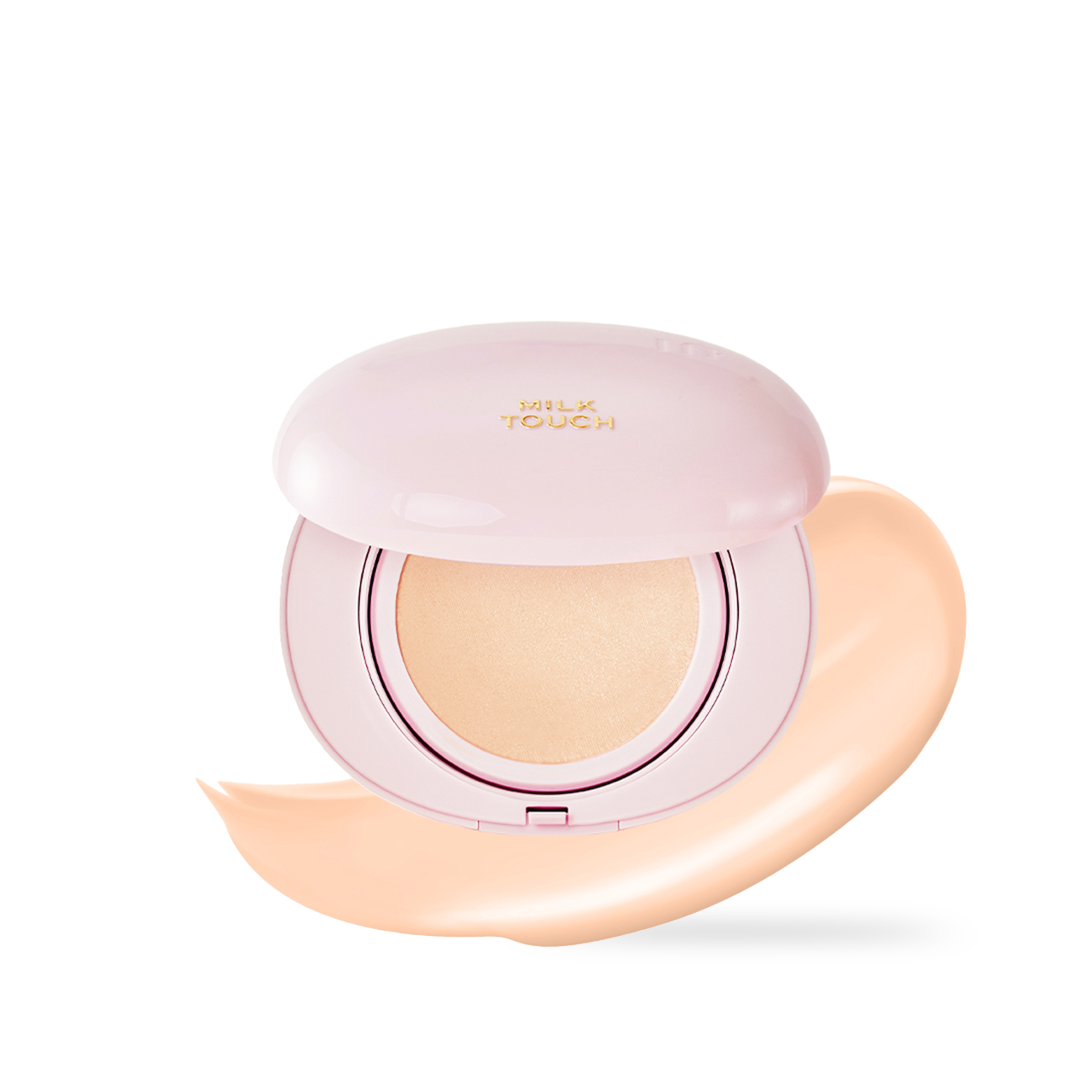 [milktouch] All-day Skin Fit Milky Glow Cushion #19N Vanilla Ivory 15g