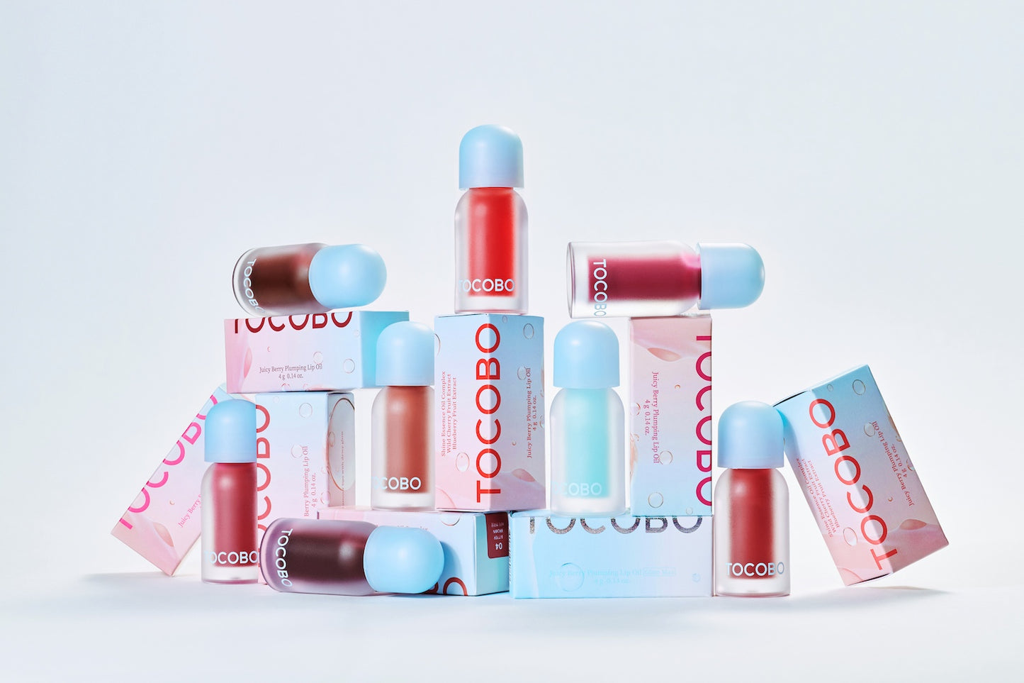 [Tocobo] Juicy Berry Plumping Lip Oil - 16 colors