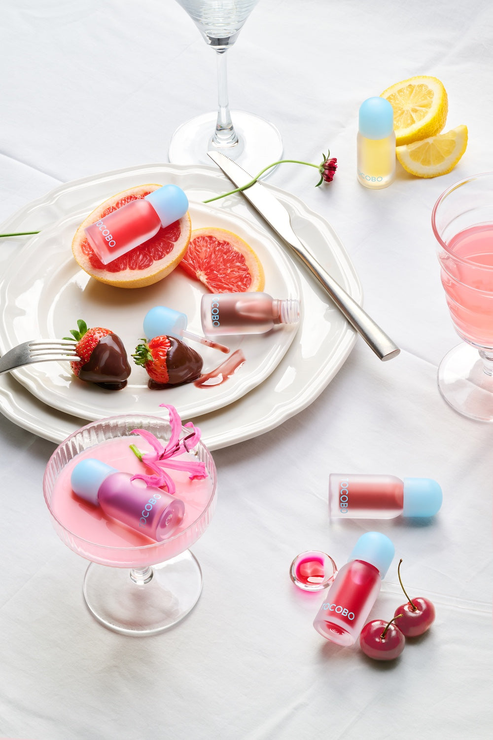 [Tocobo] Juicy Berry Plumping Lip Oil 15 CORAL SODA 4g