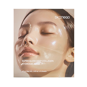 [Skinego] Super Glow Deep Collagen Hydrogel Mask 4ea