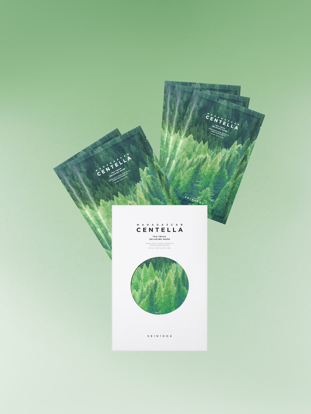 [Skin1004] Madagascar Centella Tea-Trica Relaxing Mask 5ea*24ml