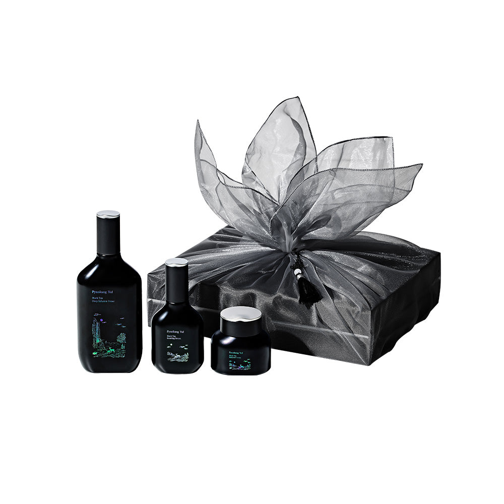 [PyunkangYul] Black Tea Line Gift Set 130ml+45ml+60ml