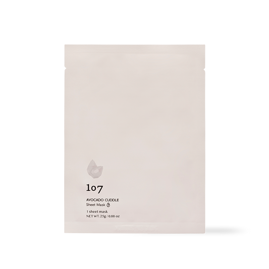 [107] AVOCADO CUDDLE Sheet Mask (5 sheets set) 25g*5sheets