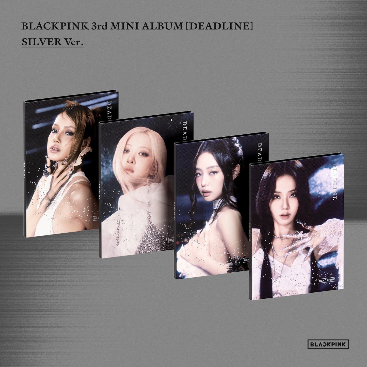 [BLACKPINK] BLACKPINK 3rd MINI ALBUM [DEADLINE] SILVER Ver. - JENNIE ver.