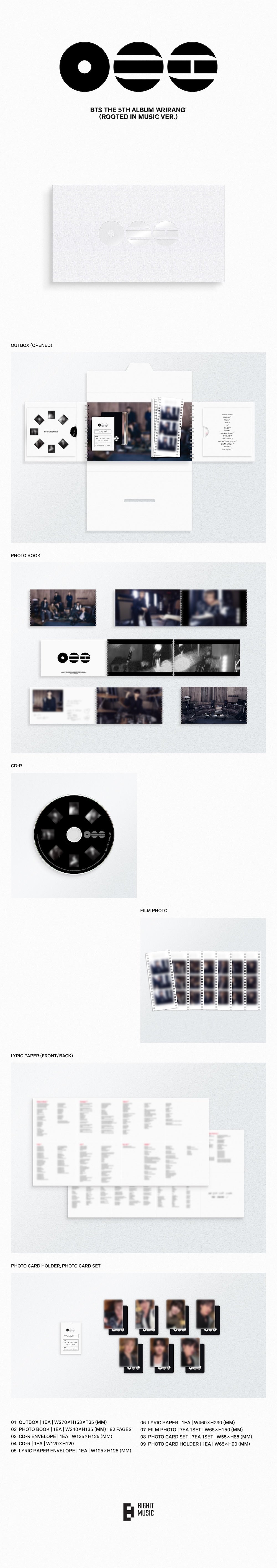 [BTS] BTS ARIRANG + ARIRANG (Living Legend Ver.) (SET)